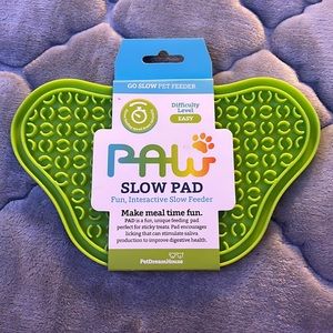 Paw slow pad interactive slow feeder puzzle licking mat